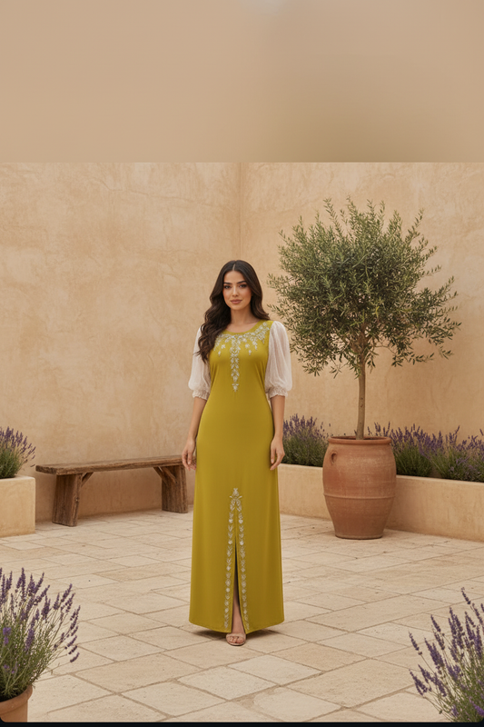 Mustard Yellow Dress